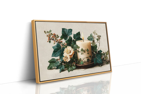 Candlelight Wrapped in Ivy