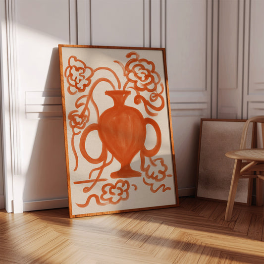 Terracotta Blooms Find Modern Grace