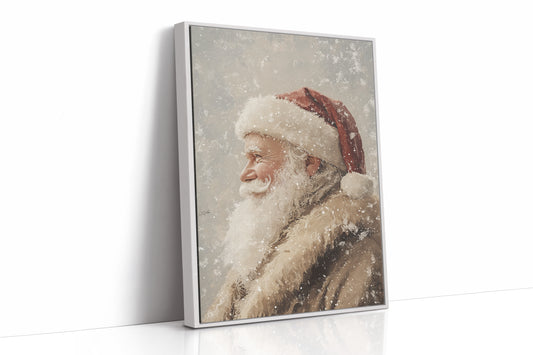 AL0808 - Premium Art Print - White Framed Canvas image 1