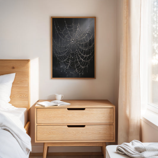 Intricate Threads of Morning Light