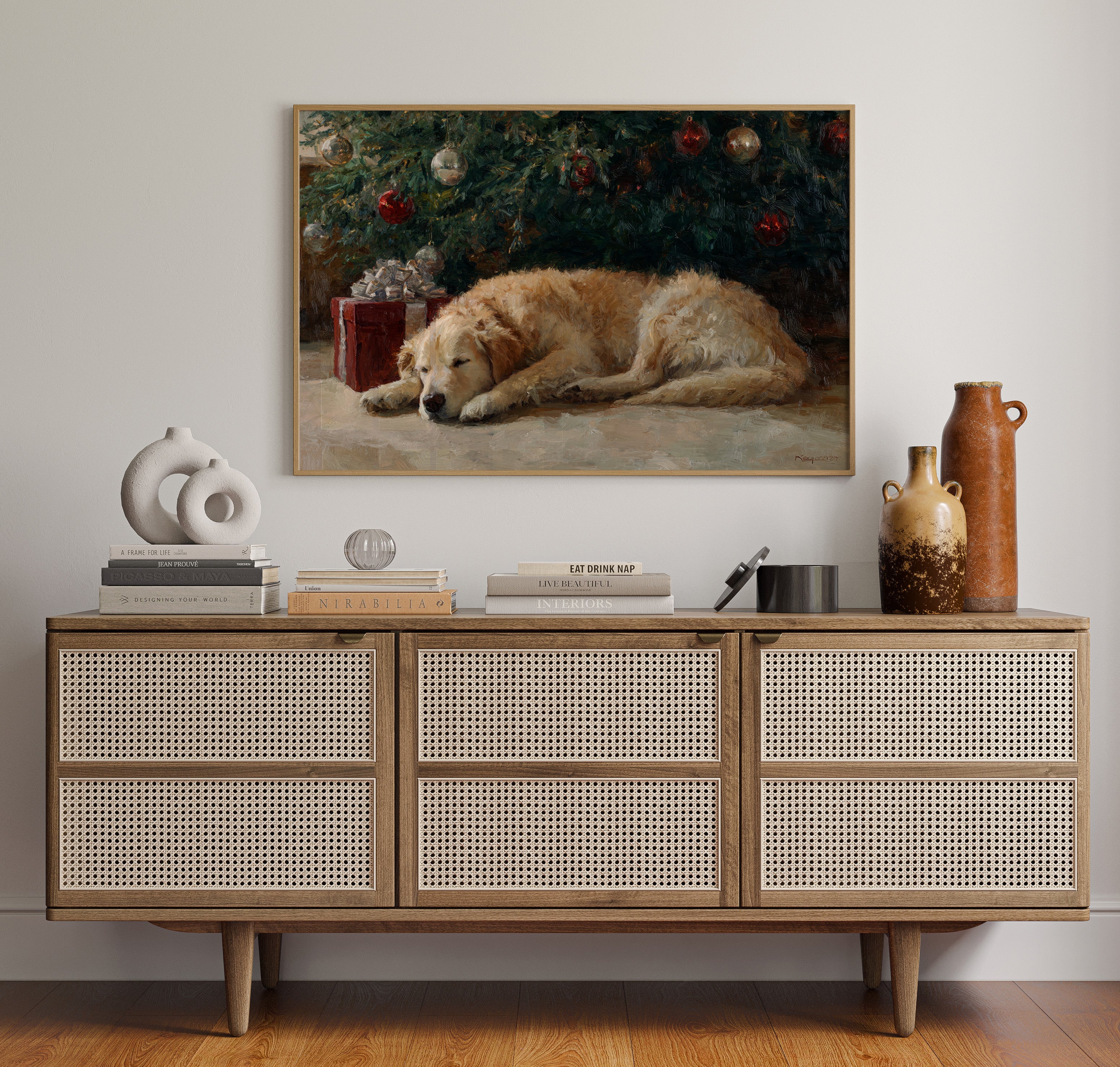 Beneath the Tree's Gentle Guard