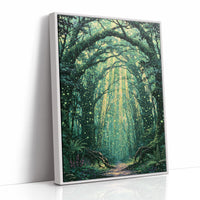 Fireflies Down the Forest Path