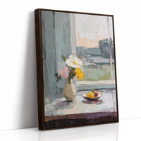 Morning Stillness On White Linen