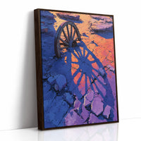 Wagon Wheel, Desert Sunset Shadow