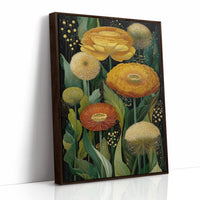 Marigolds Dance Under Starlit Garden