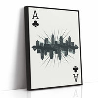 Skyline of Spades and Steel