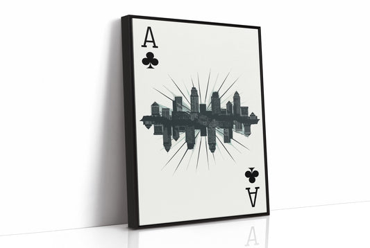 Skyline of Spades and Steel