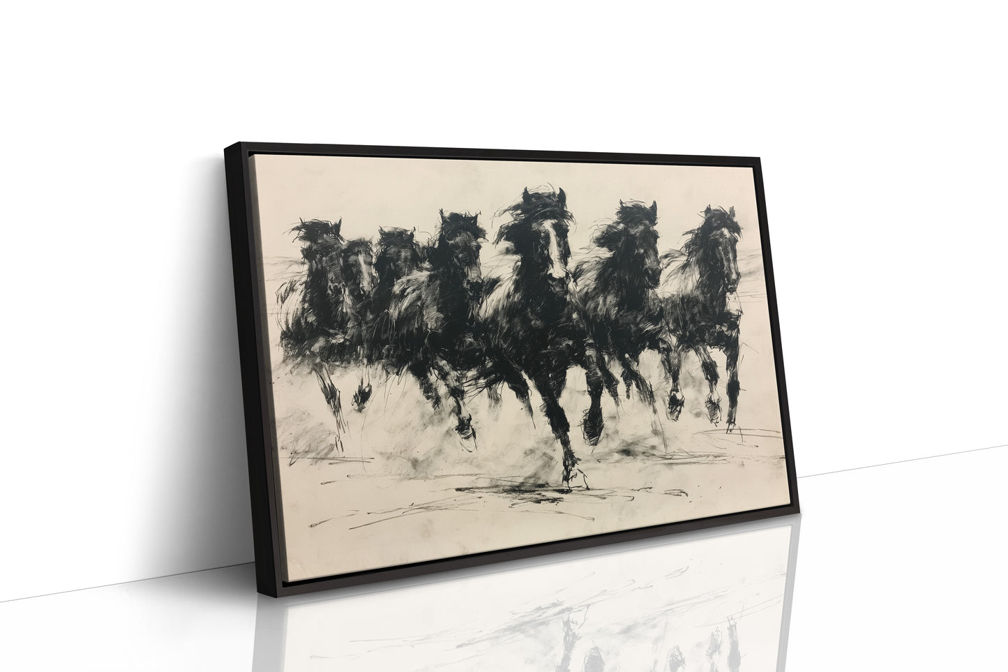 Charcoal Herd on the Run