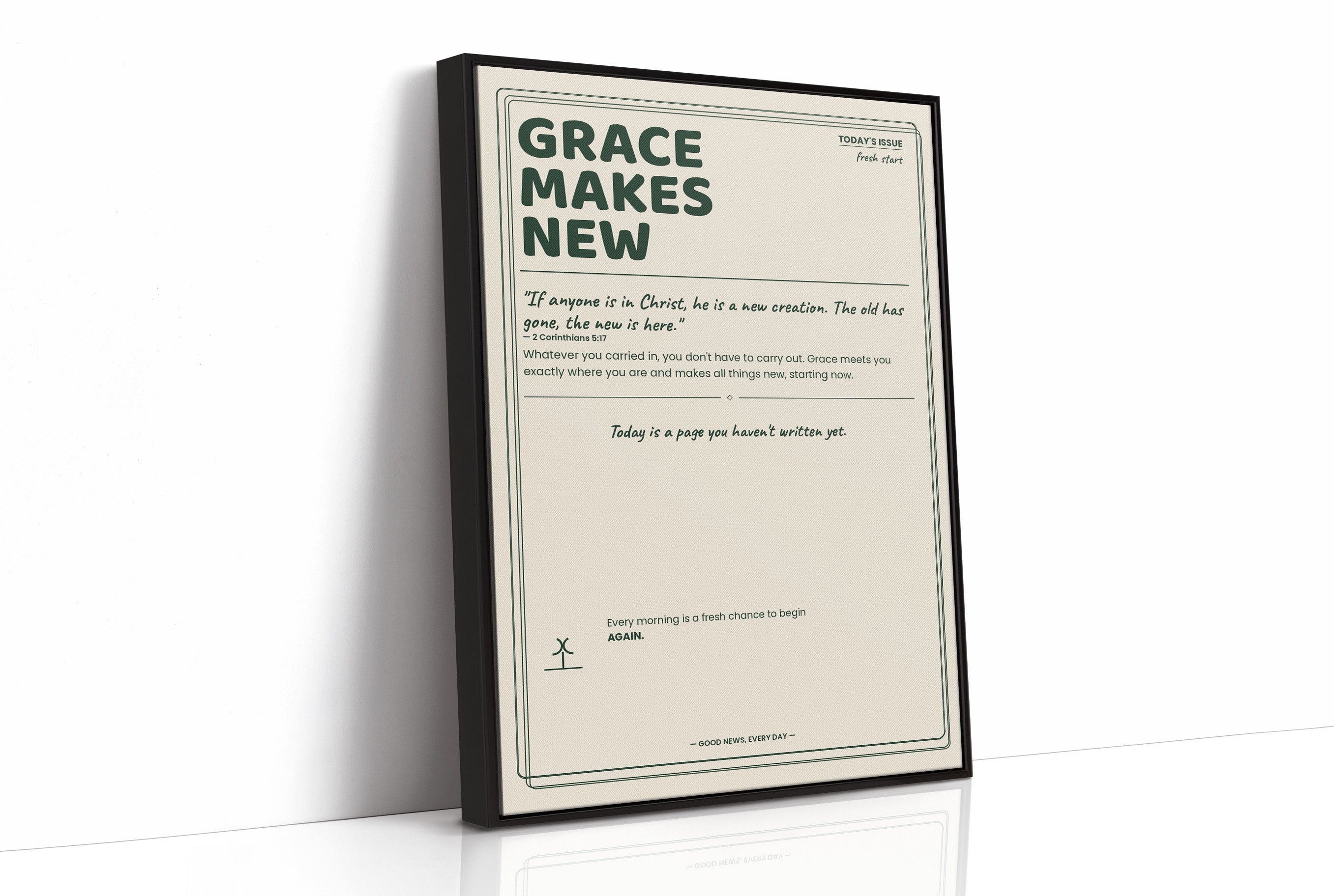 Grace Makes New