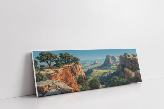 Sunlit Canyon Overlook