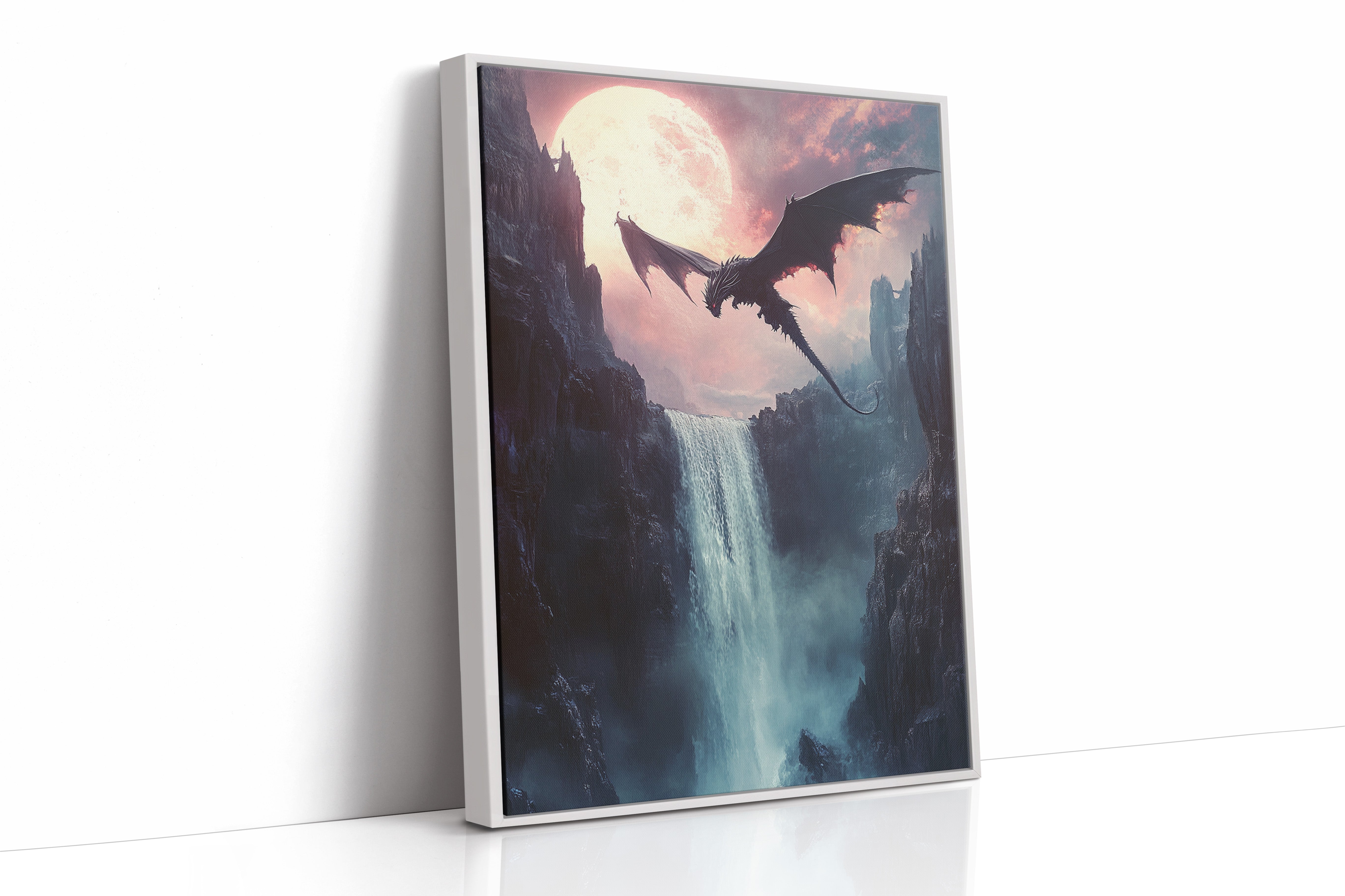 Beneath The Moonlit Cascade