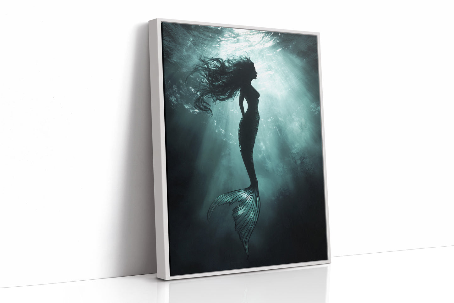 Dancer Beneath the Moonlit Waves