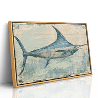 Marlin on Weathered Wood