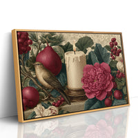 Songbird by Candlelight and Peonies