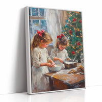 Baking Memories Beneath Twinkling Lights