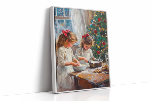 Baking Memories Beneath Twinkling Lights