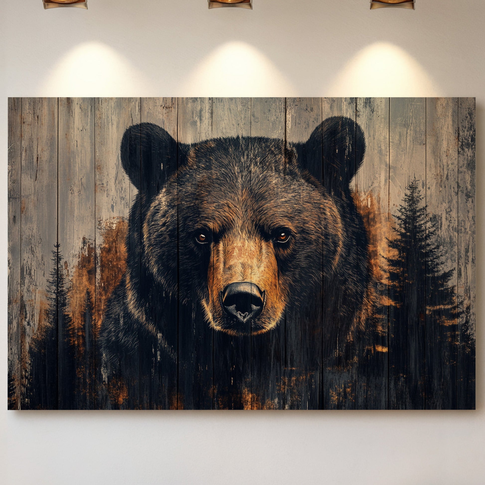 Forest King's Ancient Wood Portrait