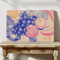 Sweet Orchard Lines In Blue