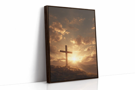 Sunlit Promise On Calvary Hill