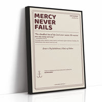 Mercy Never Fails