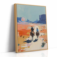 Riding Into Painted Horizon
