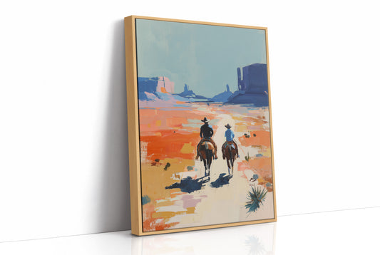Riding Into Painted Horizon