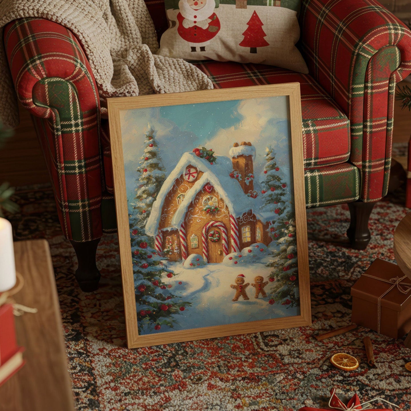 Gingerbread Dreams On Snowy Nights