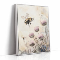 Pollinators Dance Among Petals