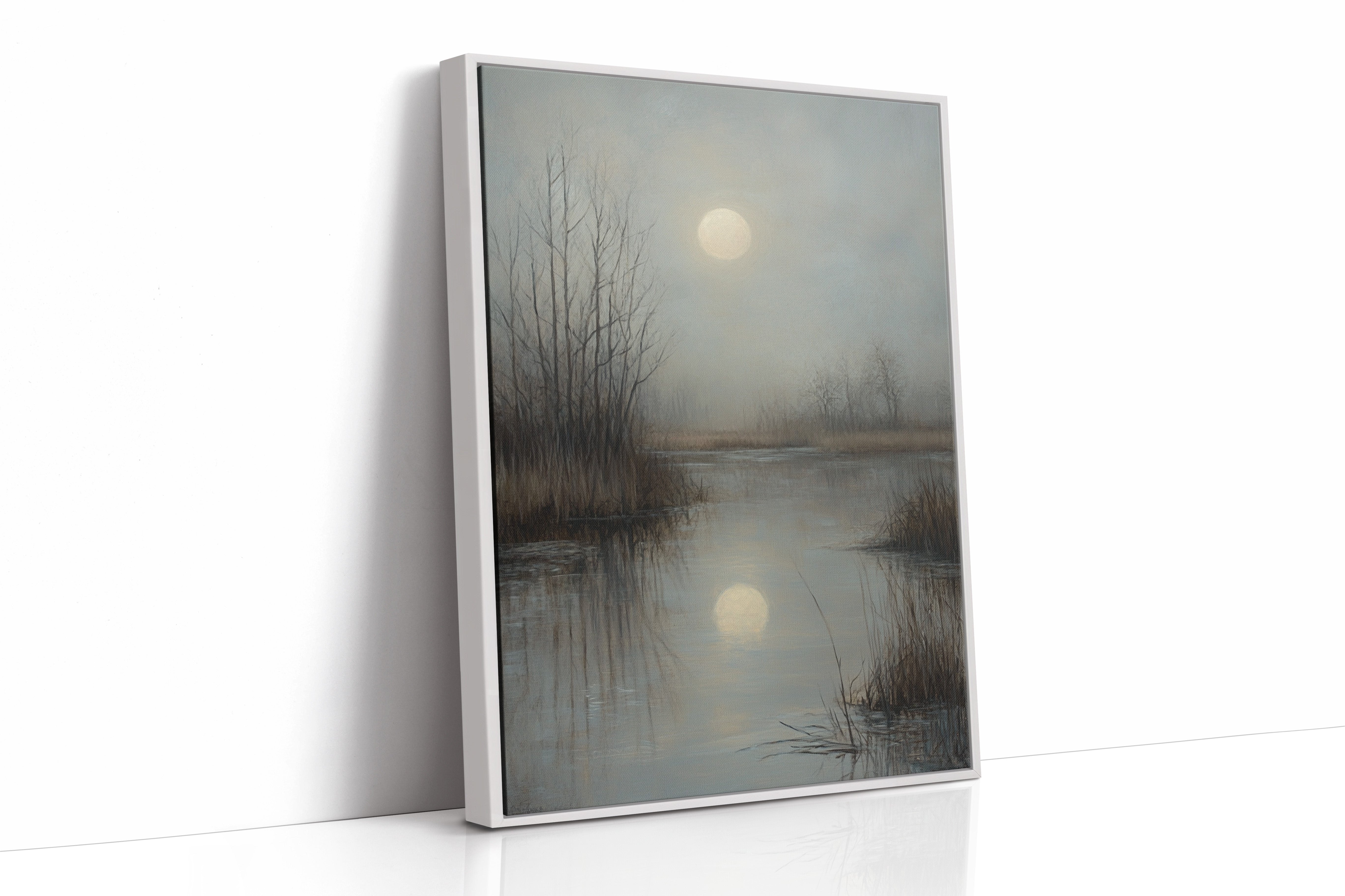 Moonlight Dances on Still Waters