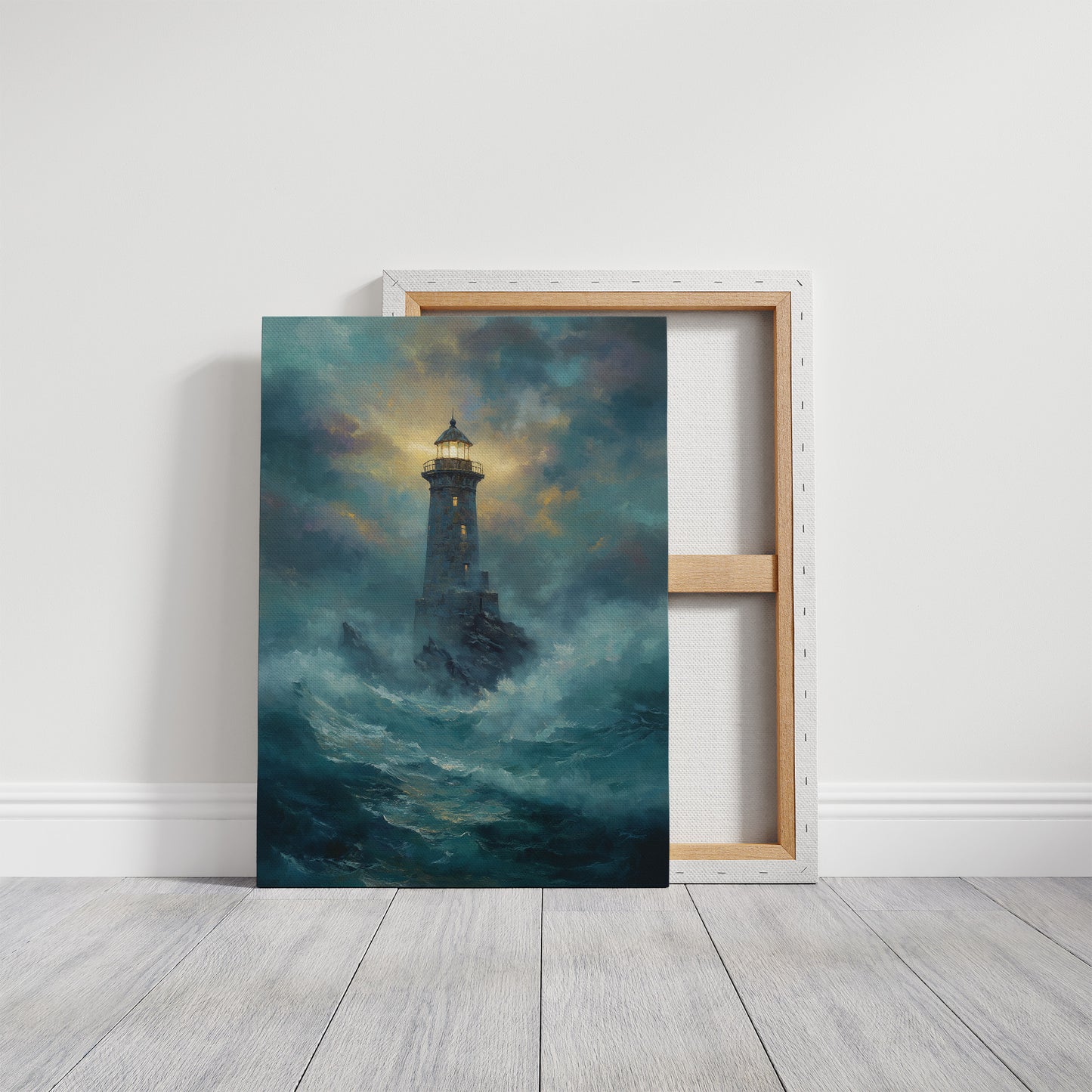 Solitary Beacon Breaks Tempest's Fury