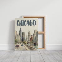 Chicago in Watercolor