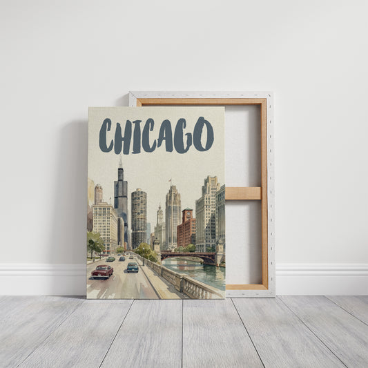 Chicago in Watercolor