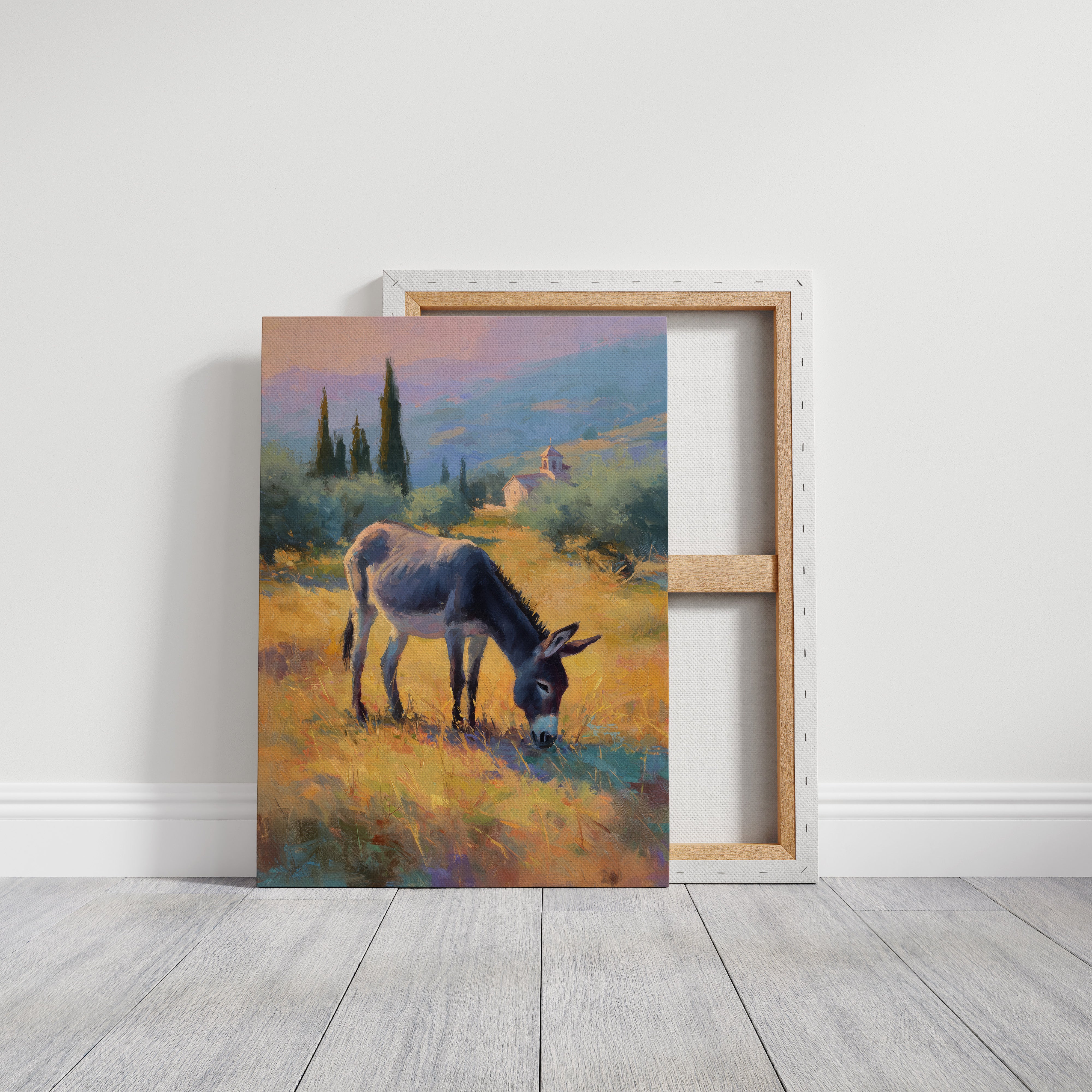 Golden Pastures At Daybreak
