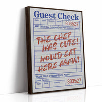 Culinary Confessions on Receipt Paper