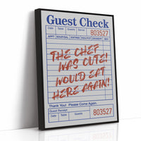Culinary Confessions on Receipt Paper