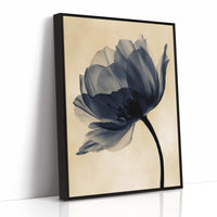 Midnight Bloom in Sepia Whispers