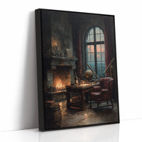 The Astronomer's Study at Dusk