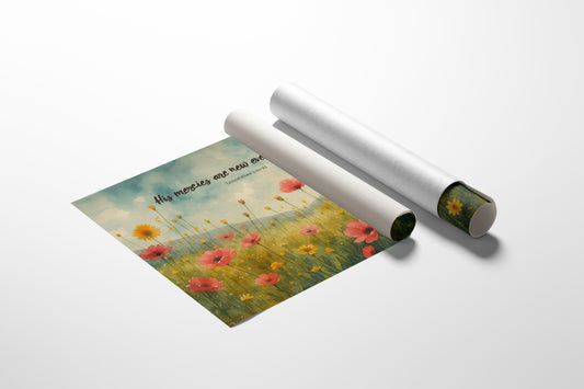 New Every Morning Wildflower Sunrise
