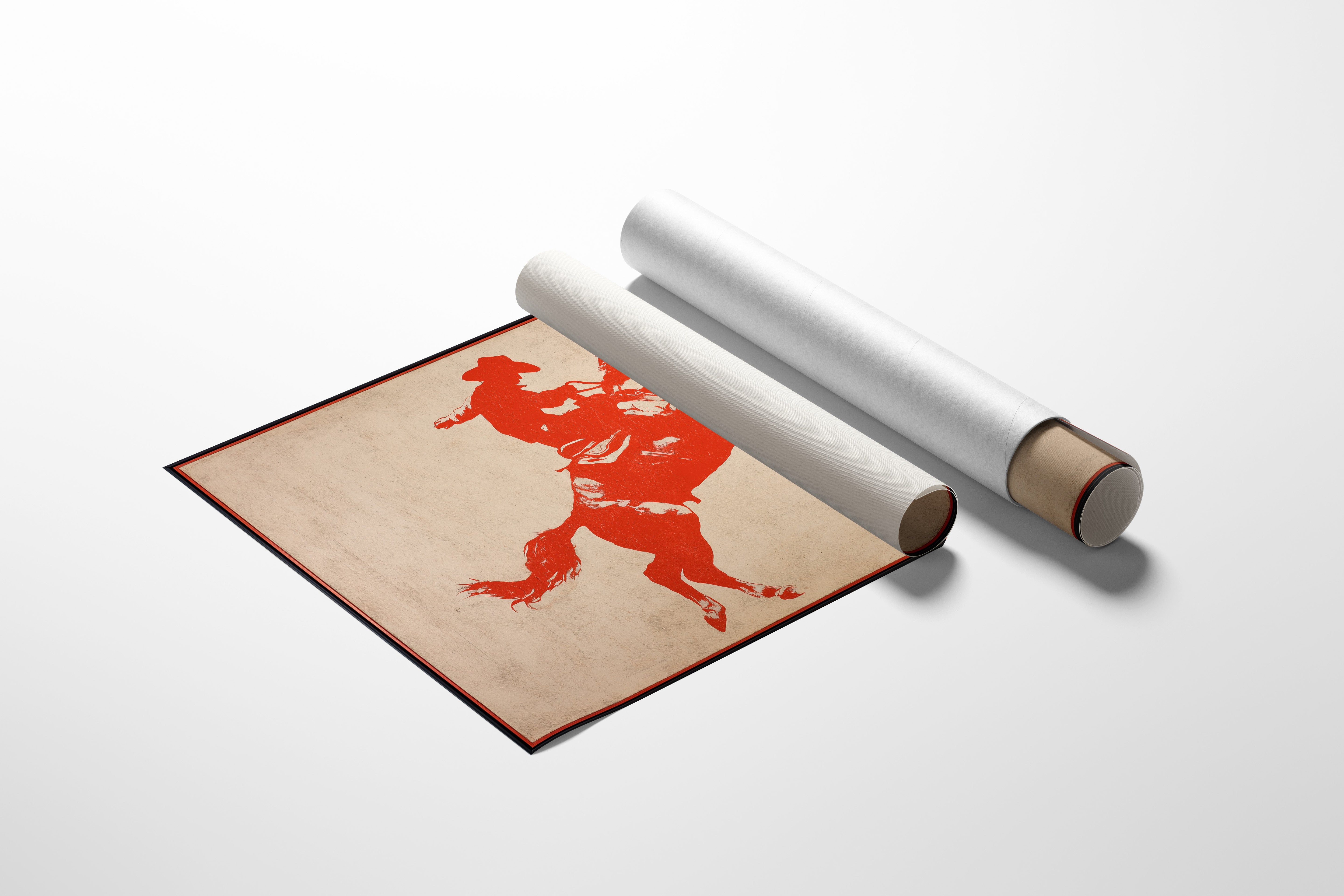 Scarlet Rider Takes Flight