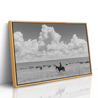 Rider on the Open Range