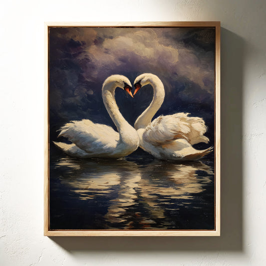 Hearts Entwined in Still Waters