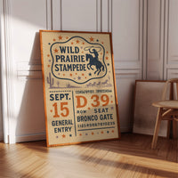 Wild Prairie Stampede Ticket
