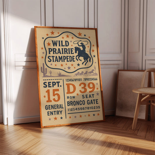 Wild Prairie Stampede Ticket