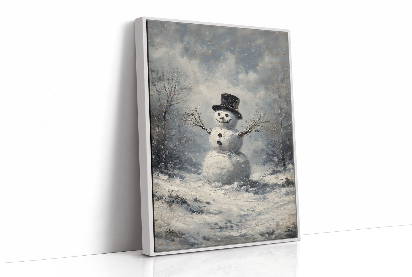 Winter's Tale In Gentle Gray