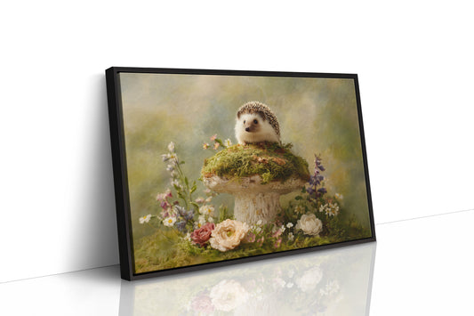 Tiny Guardian Of Mossy Throne