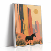 Lone Horse, Striped Mesa Standoff