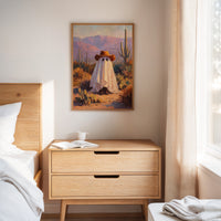 A Cowboy's Playful Mirage