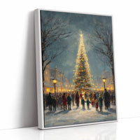 Winter Lights Draw The Village Together