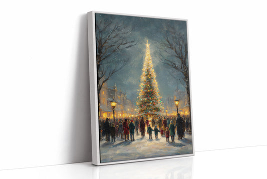 Winter Lights Draw The Village Together