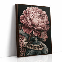 Leopard Beneath the Peony